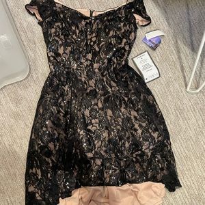 Hi lo off the shoulder dress. New never work
